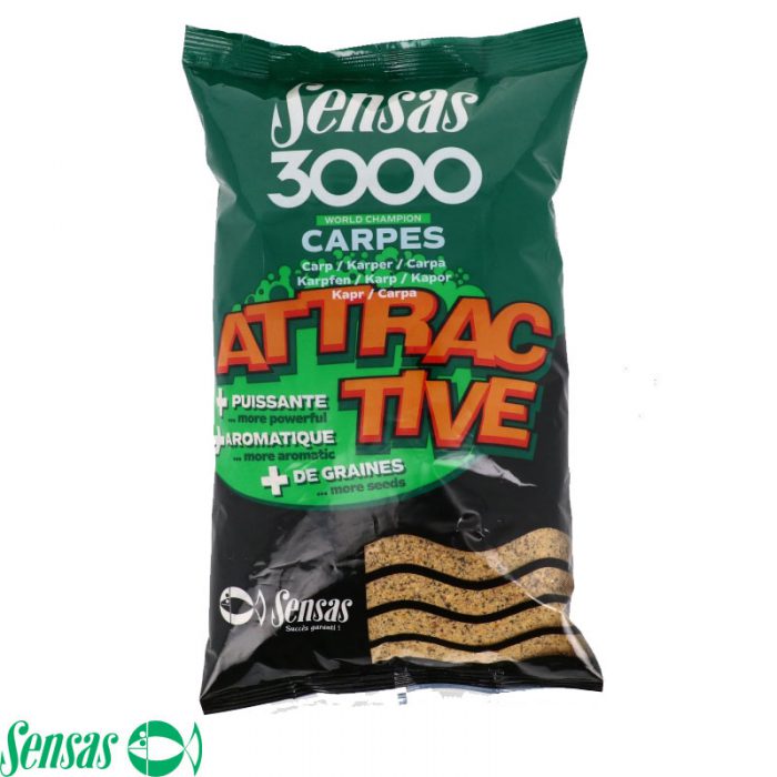 Sensas 3000 Attractief Karper 1 KG