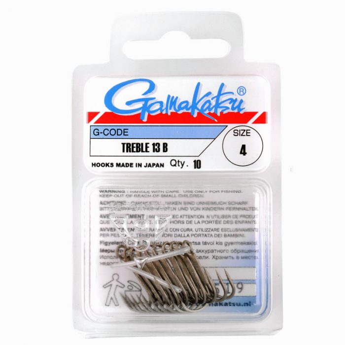 Gamakatsu Treble 13 Nickel