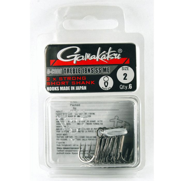 Gamakatsu Treble 18 NS Black