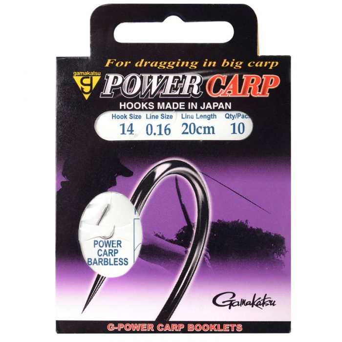 Gamakatsu Power Carp Barbless