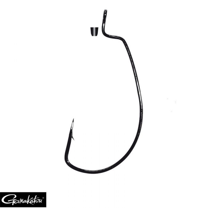 Gamakatsu Worm Offset EWG with Silicon Stopper