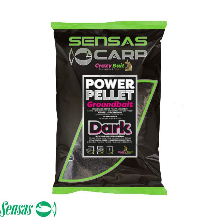 Sensas UK Power Pellet Dark 2 KG