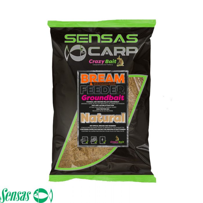 Sensas UK Bream Feeder Naturel 2 KG