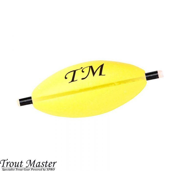 Trout Master Oval Fast Pilot 12 MM Yellow