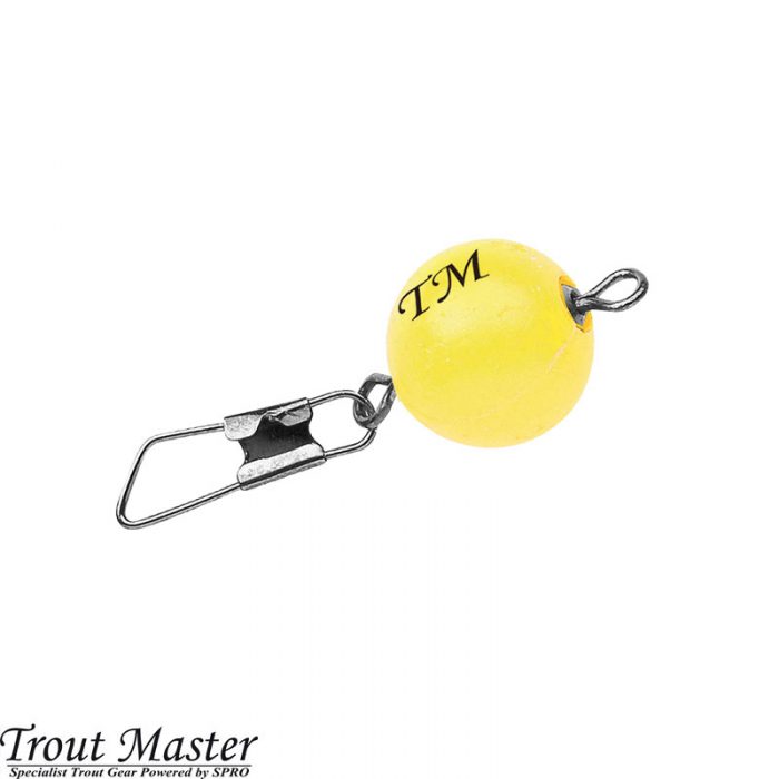 Trout Master Swivel Snap Pilot Yellow