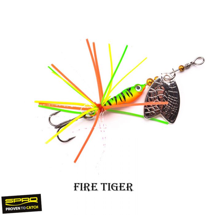 Spro Larva Mayfly Micro Spinner Treble Hook