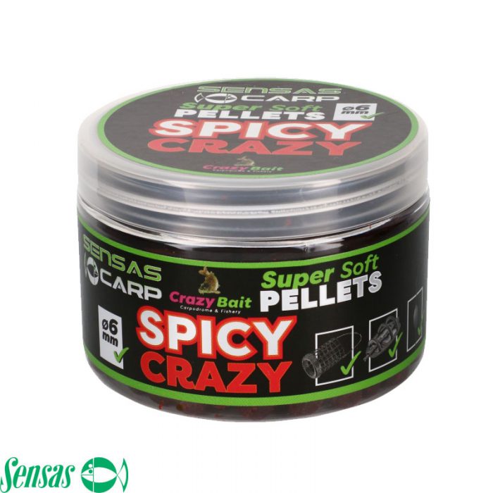 Sensas Super Soft Pellets 6 MM 60 Gram Magic Fruity