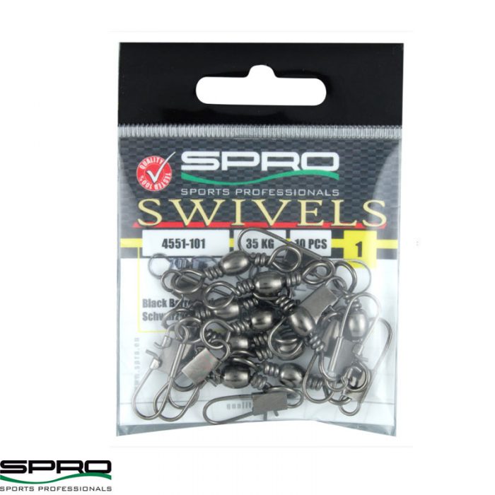Spro Barrel Swivel With Interlock Snap
