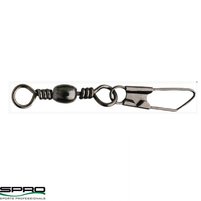 Spro Barrel Swivel With Safety Snap - Afbeelding 2
