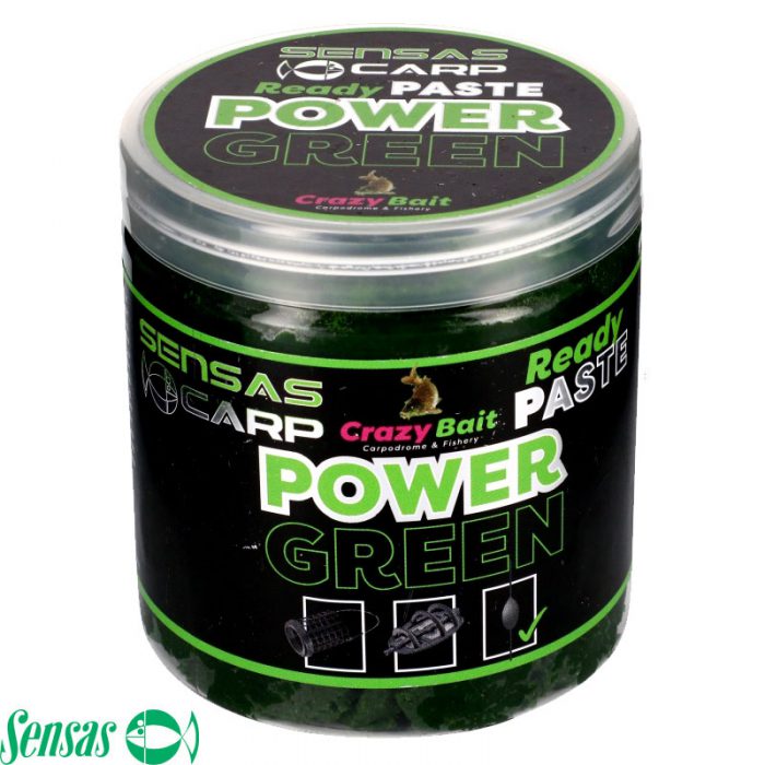 Sensas Ready Paste 250 Gram Power Green