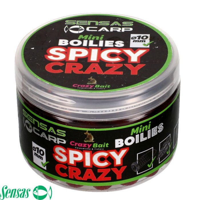 Sensas Mini Boilies 80 Gram Spicy Crazy
