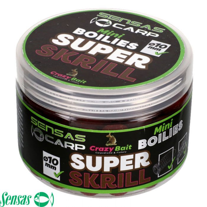 Sensas Mini Boilies 80 Gram Super Krill