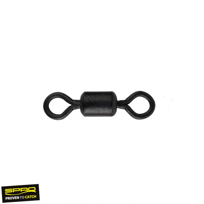 Spro Matte Black Rolling Swivel