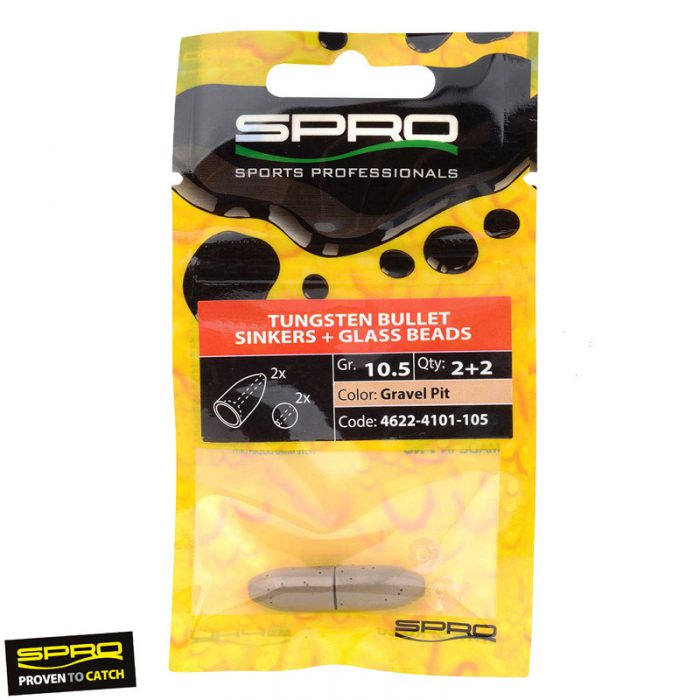 Spro Tungsten Bullet Sinkers Gravel Pit