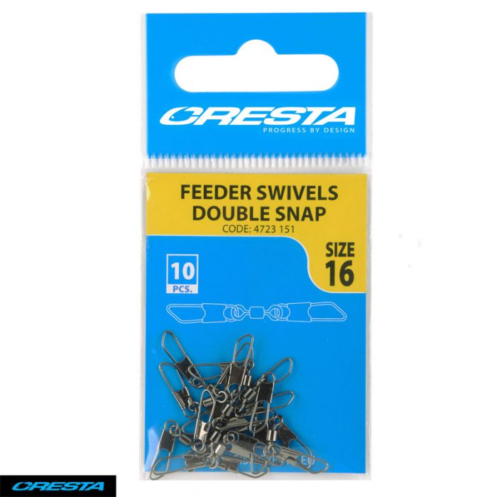 Cresta Feeder Swivel Double Snap