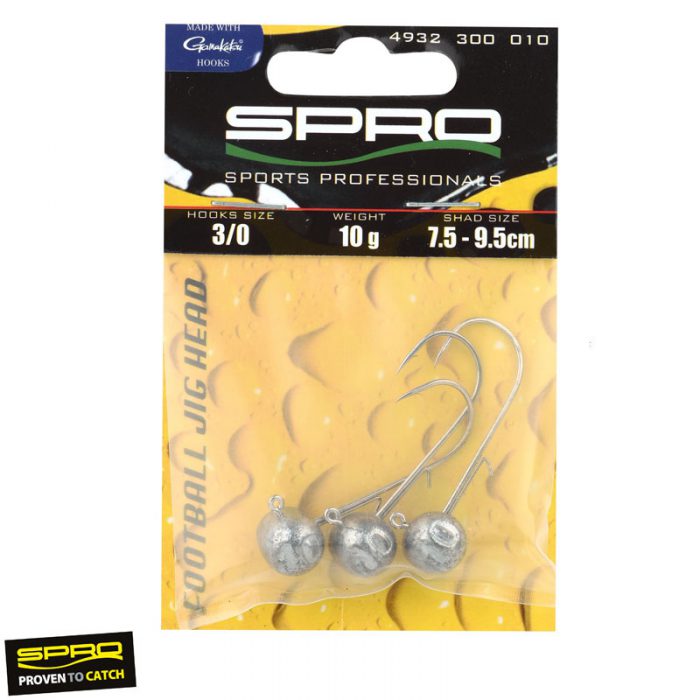 Spro Round Jighead - Jig 22 Haak Maat 2/0