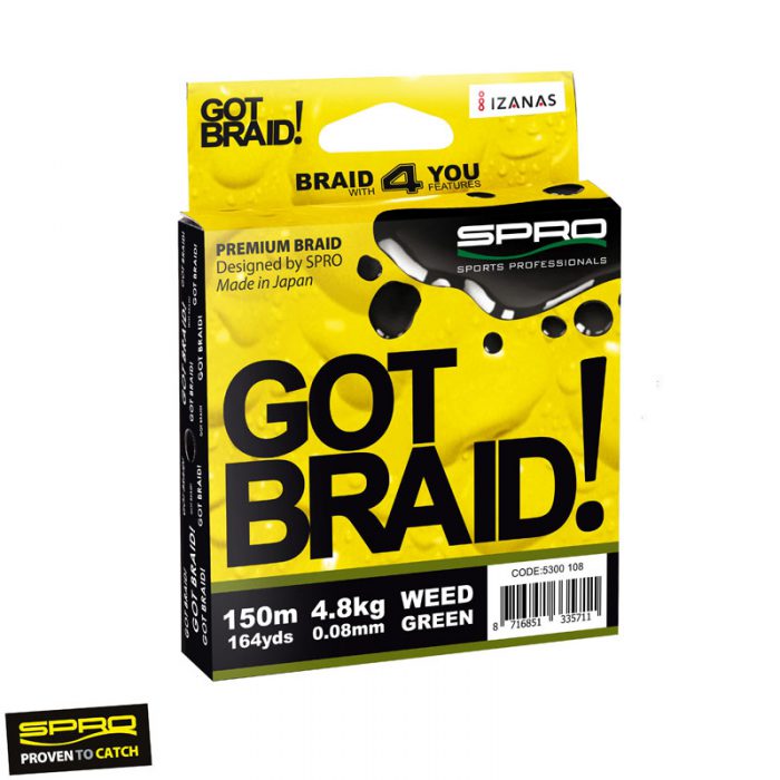 Spro Got Braid Green 150 Meter
