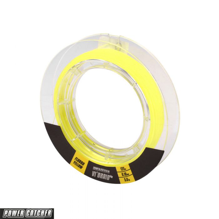 Powercatcher VI'Braid Yellow 125 Meter - Afbeelding 2