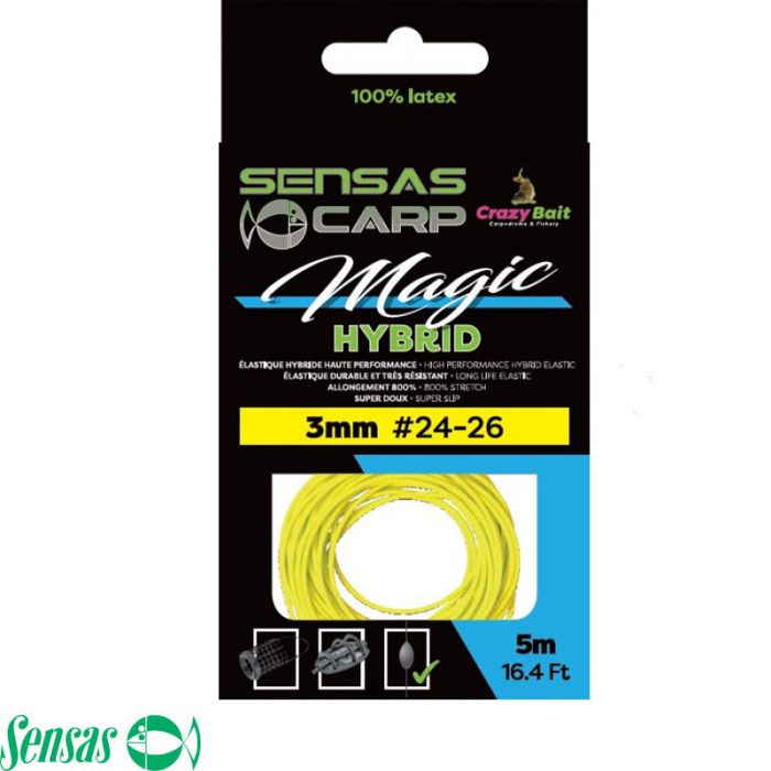 Sensas Magic Hybrid Elastiek 5 Meter