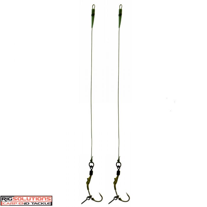 Rigsolutions Ronnie Rig Semi Stiff Met Bait Swivel Size 4