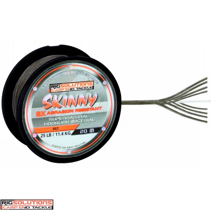 Rigsolutions Hooklink Skinny 25 LB 20 Meter
