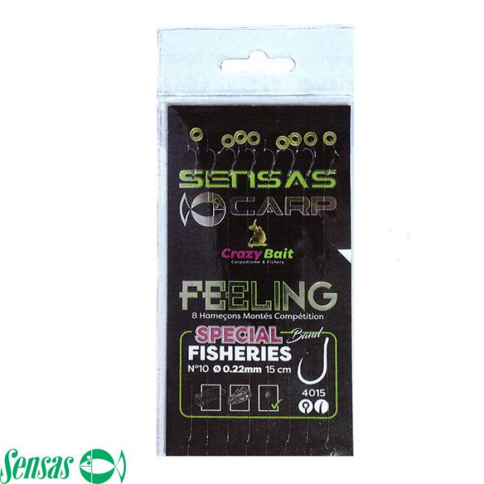 Sensas Crazy Bait Onderlijnen 4315 Met Baitband