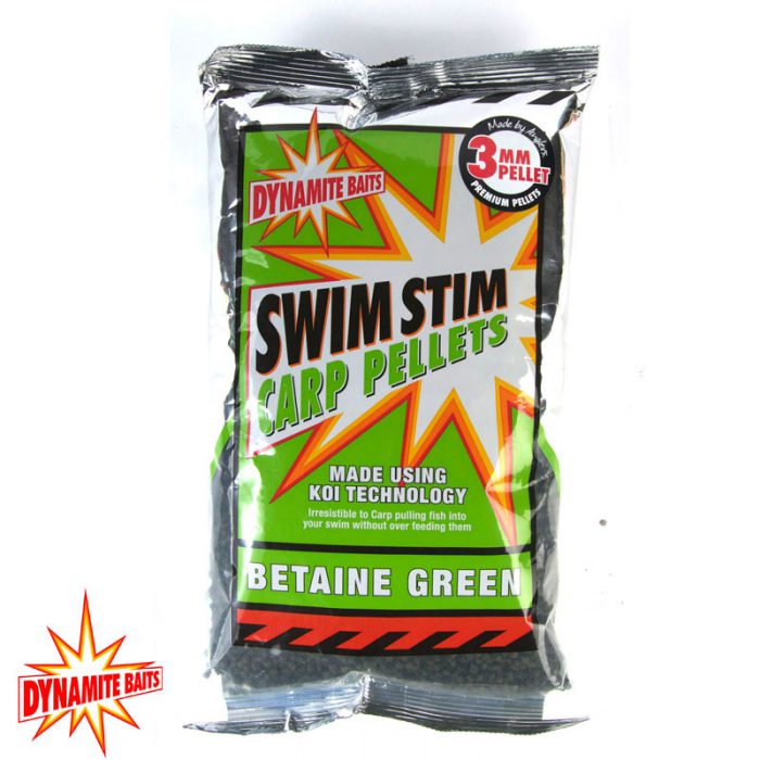 Dynamite Swim Stim Betaine Green Pellets 900 Gram