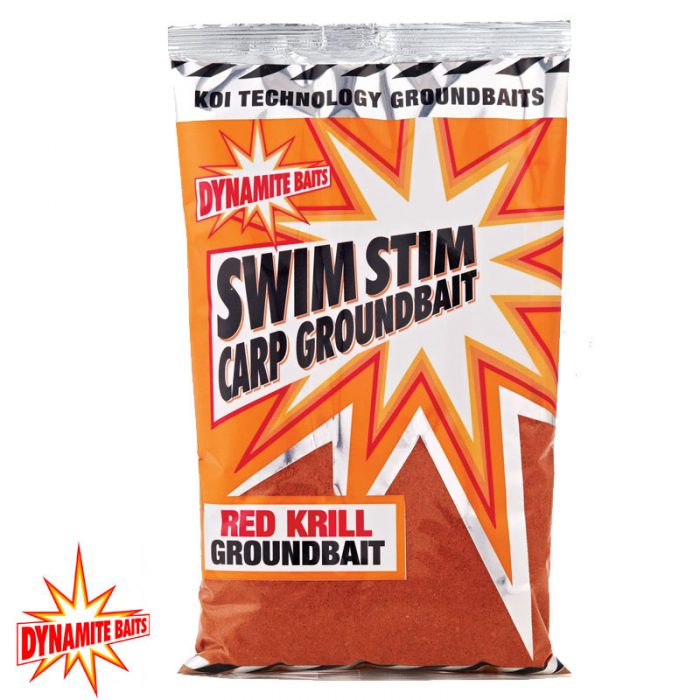 Dynamite Swim Stim Groundbait Red Krill 900 Gram