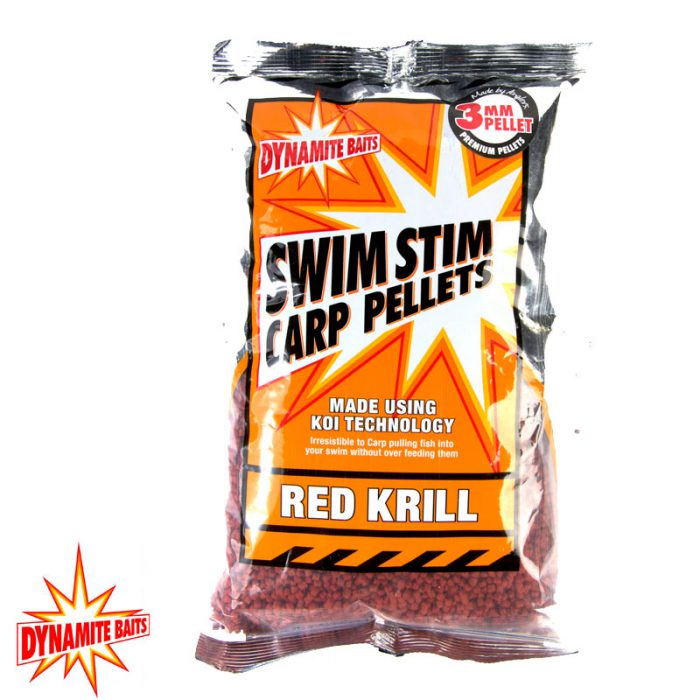 Dynamite Swim Stim Pellets Red Krill 900 Gram