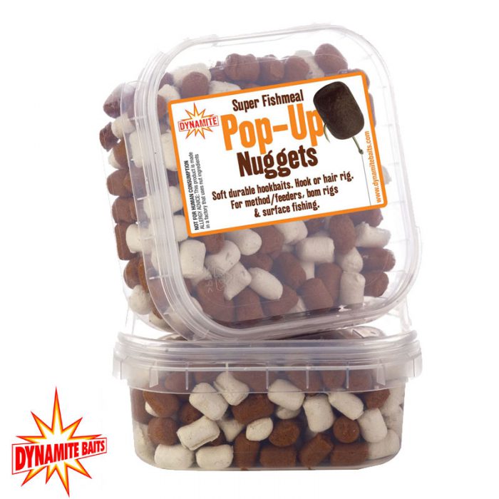 Dynamite Super fishmeal Nuggets Pop Ups Brown/White