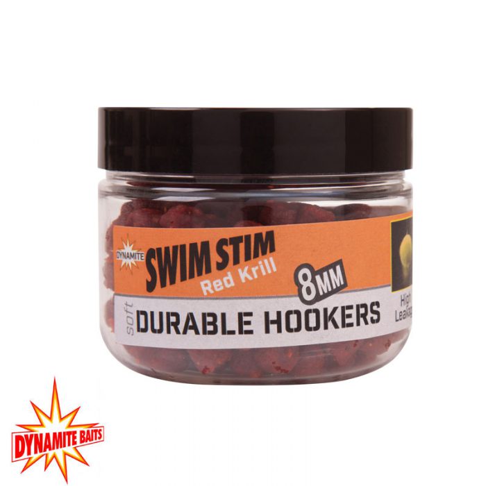 Dynamite Swim Stim Durable Hook Pellets Red Krill