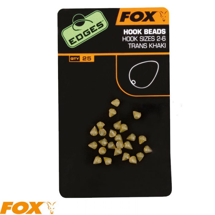 Fox EDGES™ Hook Bead - Size 2-6 Khaki