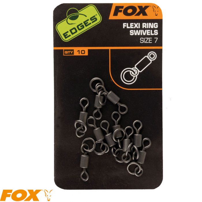 Fox EDGES™ Flexi Ring Swivel - Size 7