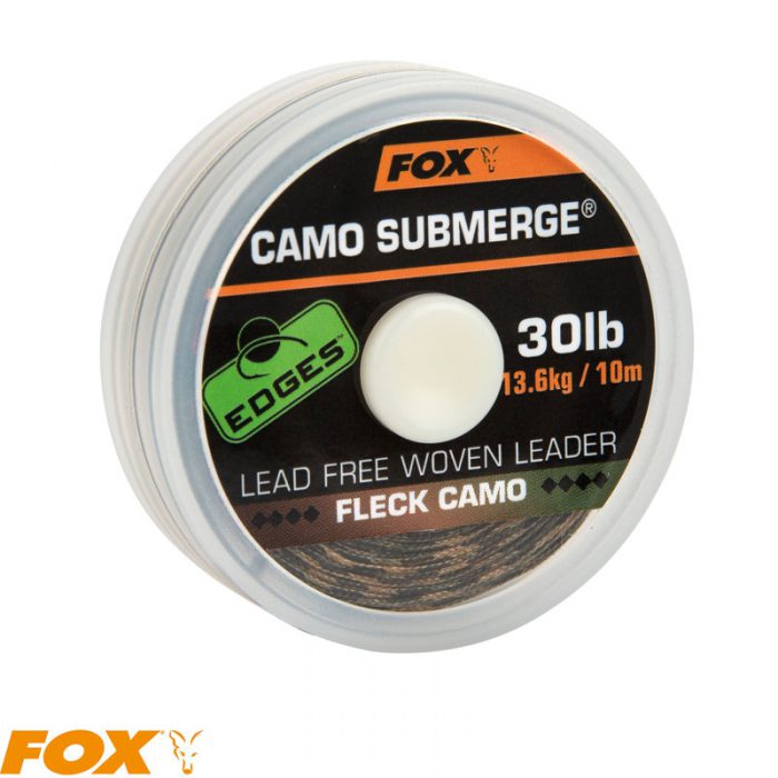 Fox Submerge Fleck Camo 30lb - 10m