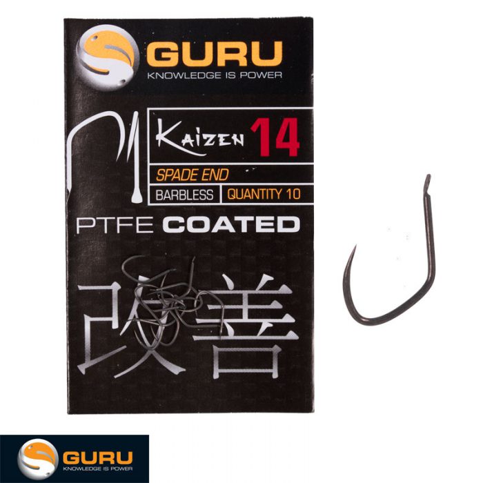 Guru Kaizen Hook Barbless Spade End