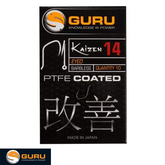 Guru Kaizen Eyed hook size Barbless/Eyed