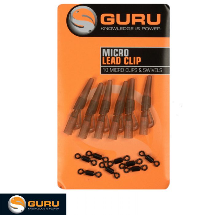 Guru Micro Lead Clip, Swivels & Tail Rubbers