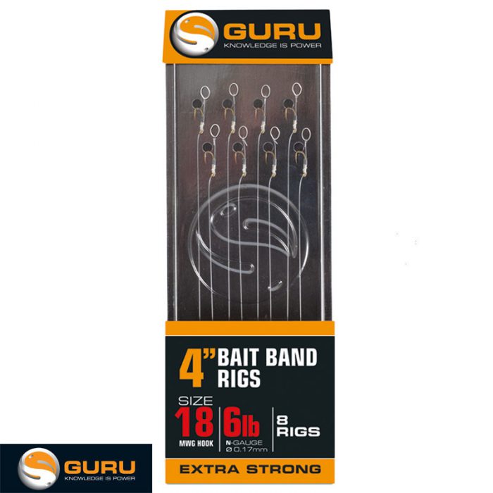 Guru Super MWG Bait Band Ready Rig 4"