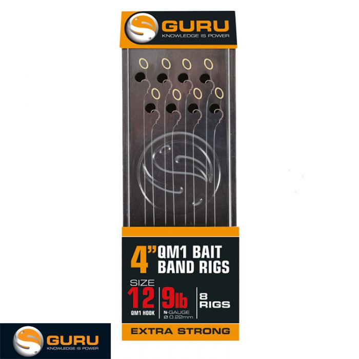 Guru QM1 Bait Band Ready Rigs 4"