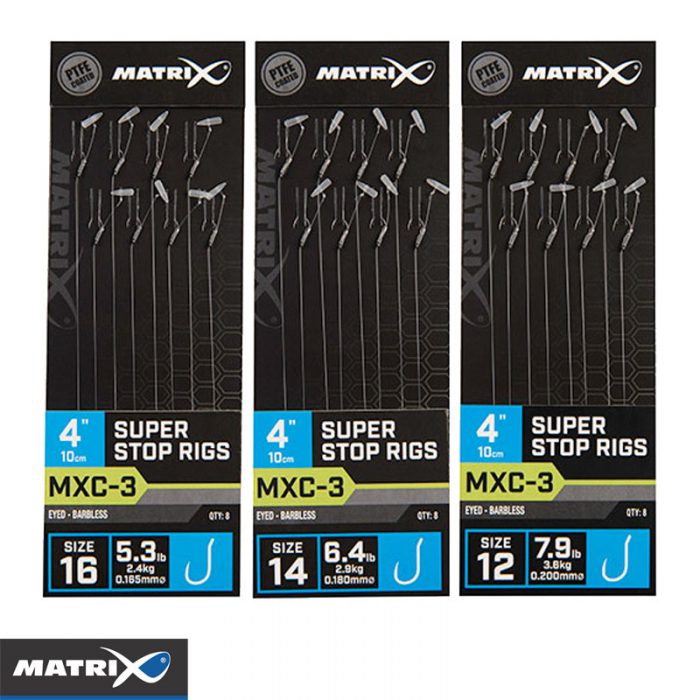 Matrix MXC-3 Barbless 10 CM Super Stops Rigs