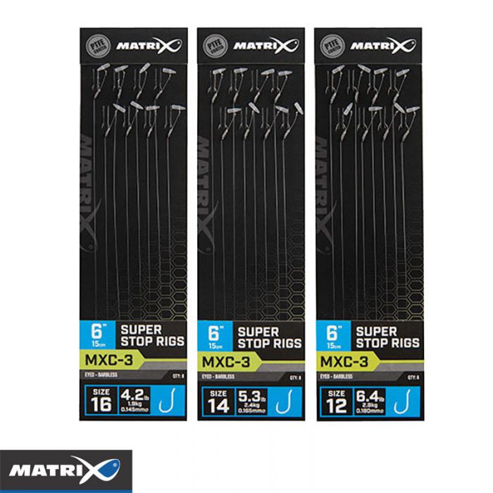 Matrix MXC-3 Barbless 15 CM Super Stops Rigs