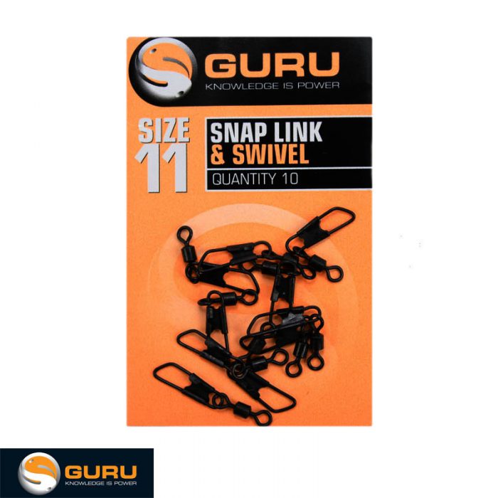 Guru Size 11 Snap Link + Swivel