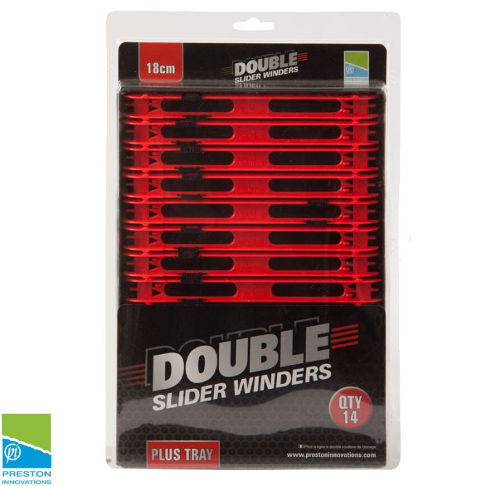 Preston Double Slider Winders 18cm In A Tray