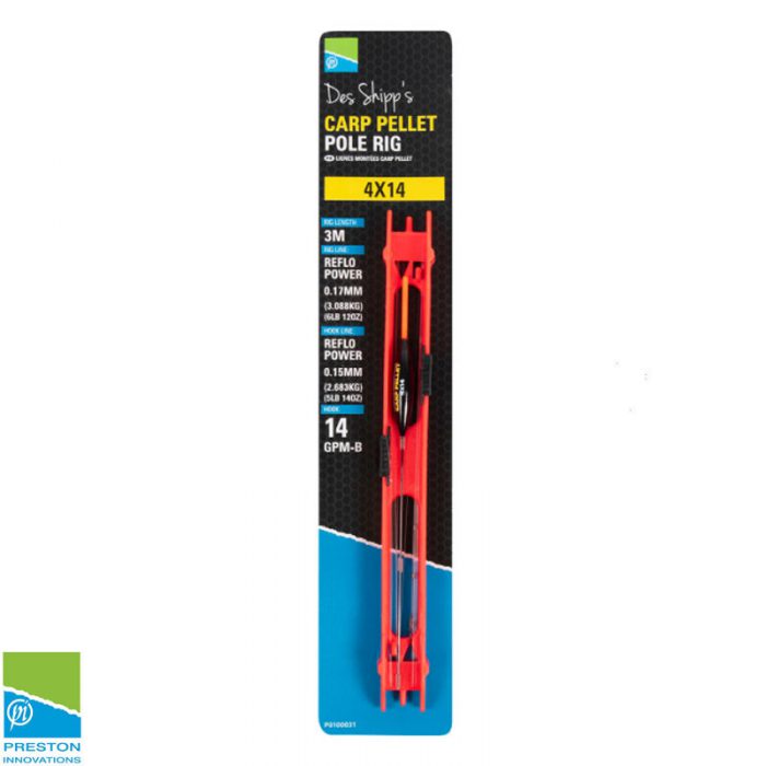 Preston Carp Pellet Pole Rigs