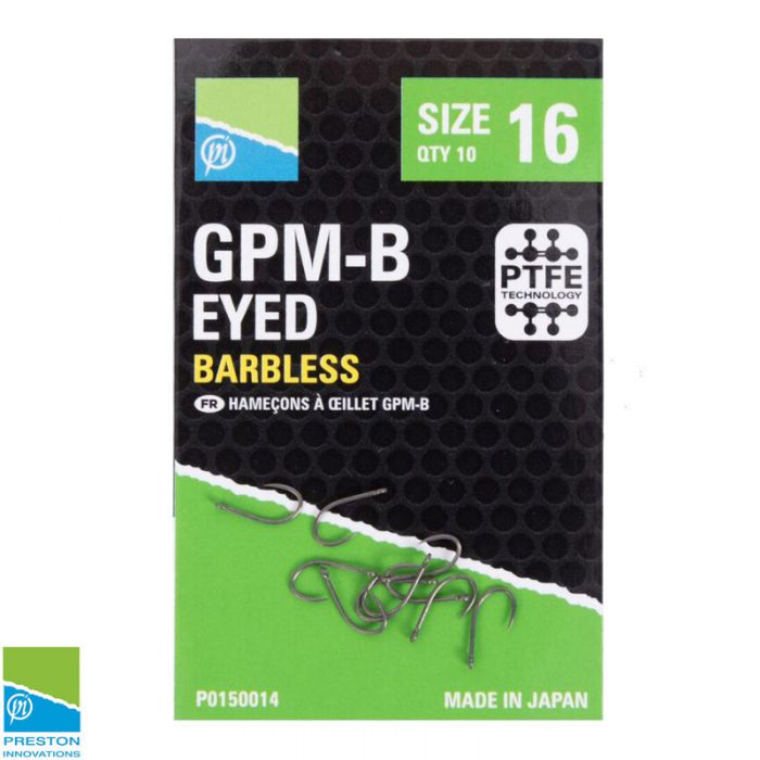 Preston GPM-B Eyed Barbless