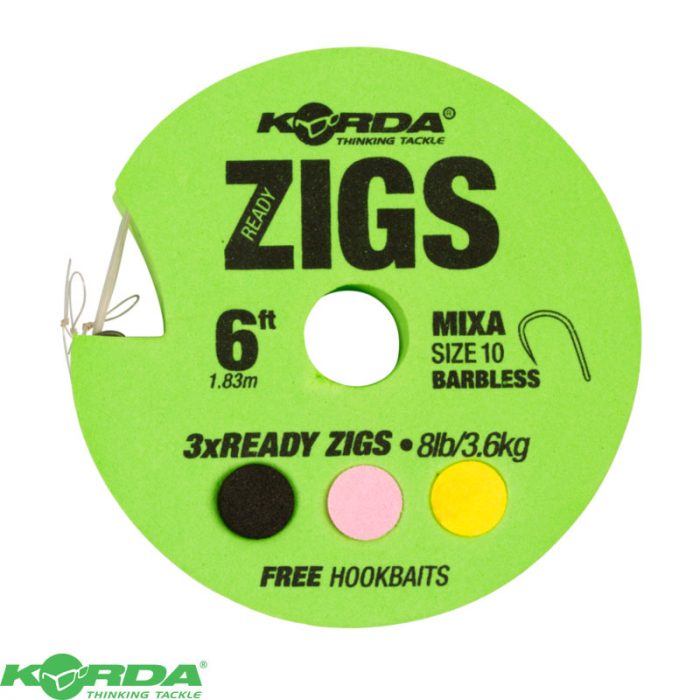 Korda Ready Zigs Barbless