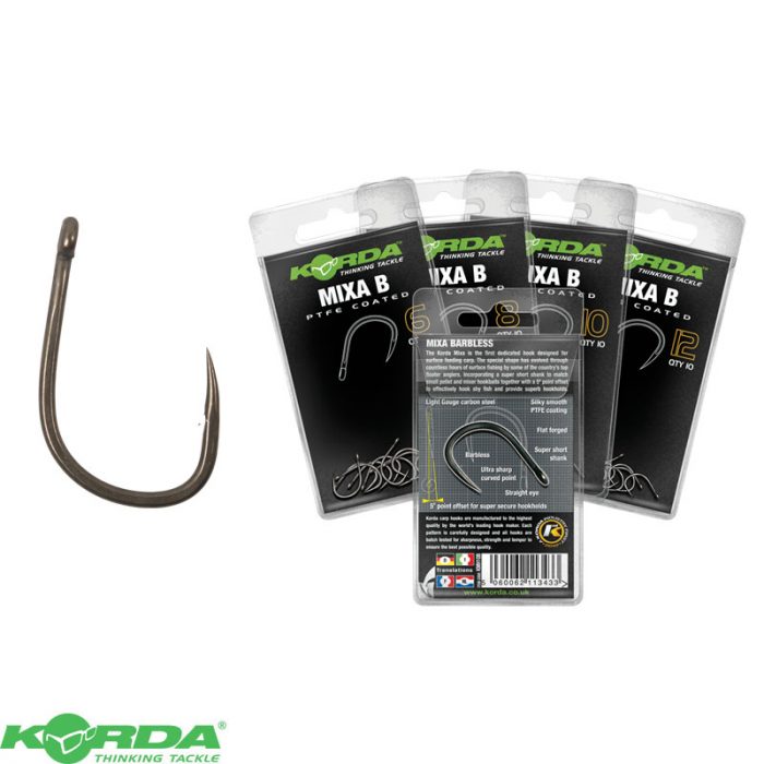 Korda Mixa Hook Barbless