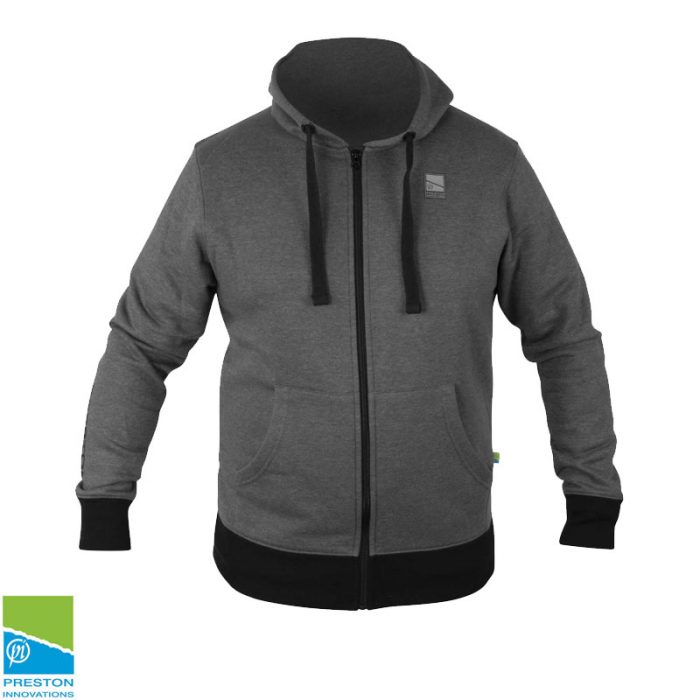 Preston Grey Zip Hoodie