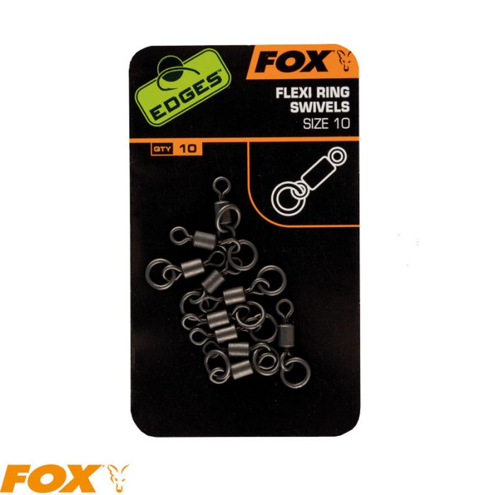 Fox EDGES™ Flexi Ring Swivel - Size 10