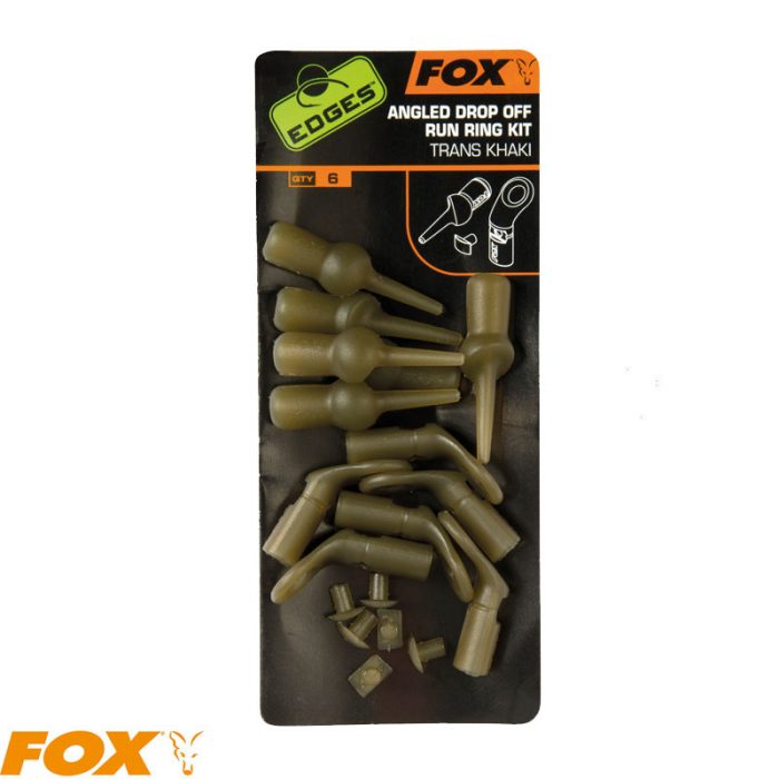 Fox  EDGES™ Angled Drop Off Run Ring Kit - Trans Khaki